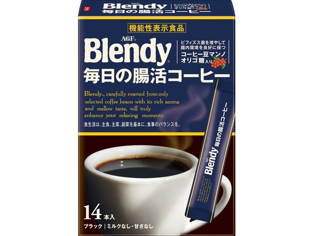 ブレンディ 毎日の腸活コーヒー１４本 ×12 【全国送料無料】(一部地域別途)