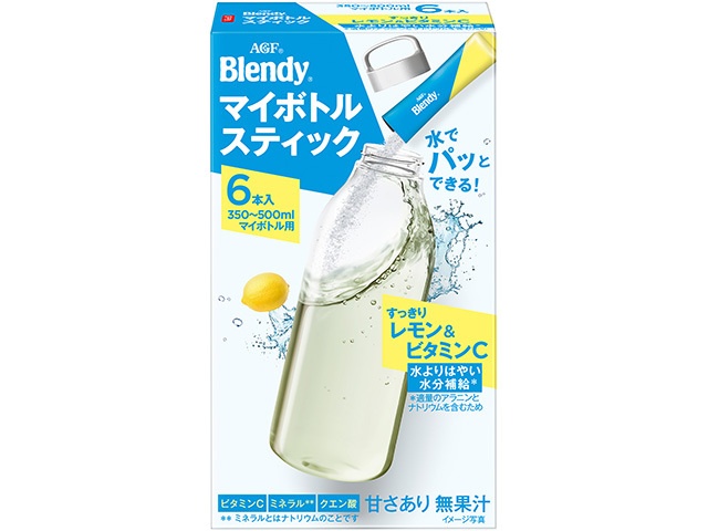 ブレンディマイボトル レモン＆ビタミンＣ６本 ×24 【全国送料無料】(一部地域別途)