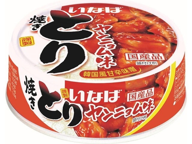 いなば やきとりヤンニョム味 ６５ｇ ×48 【全国送料無料】(一部地域別途)