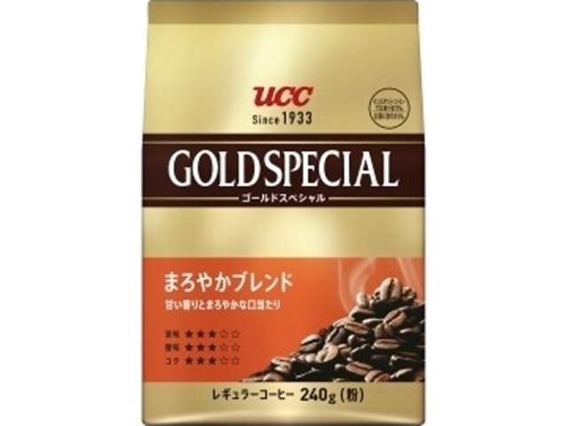 ＵＣＣ ゴールドスペシャル まろやか２４０ｇ ×12 【全国送料無料】(一部地域別途)