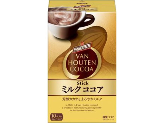 バンホーテン ミルクココア １０Ｐ ×32 【全国送料無料】(一部地域別途)