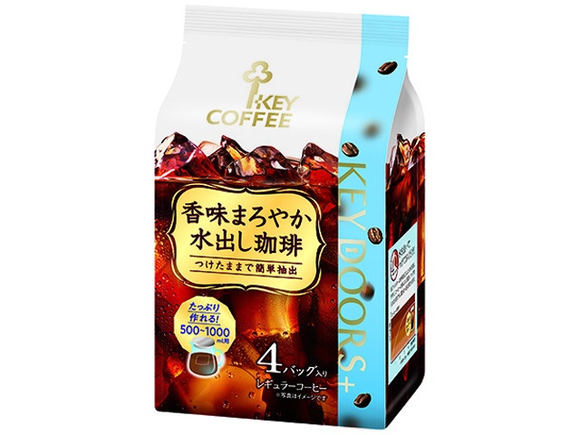 キー 香味まろやか水出し珈琲３０ｇ×４袋 ×12 【全国送料無料】(一部地域別途)