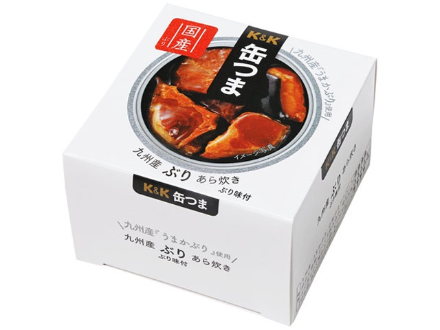 Ｋ＆Ｋ 缶つまＰ九州産ぶりあら炊き 携帯缶 ×24 【全国送料無料】(一部地域別途)