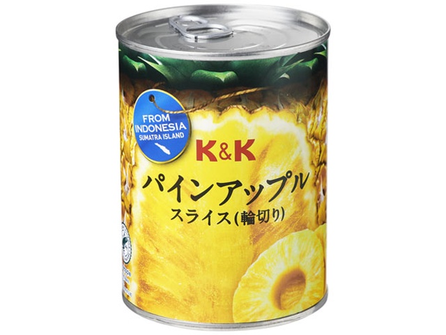 Ｋ＆Ｋ インドネシアパイン スライス５６５ｇ ×24 【全国送料無料】(一部地域別途)