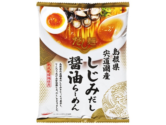 国分 だし麺 宍道湖産しじみだし醤油らーめん ×40 【全国送料無料】(一部地域別途)