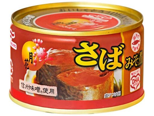Ｕｍｉｏｓ さば味噌煮月花ＥＯＦ２ ２００ｇ  ×48 【全国送料無料】(一部地域別途)