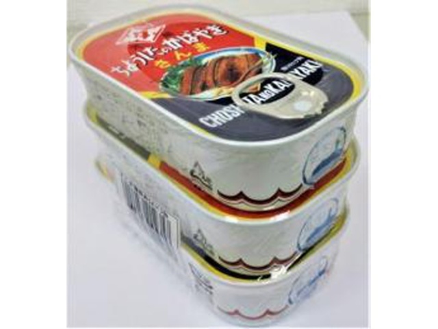 ちょうした さんま蒲焼 １００ｇ×３缶   ×10 【全国送料無料】(一部地域別途)