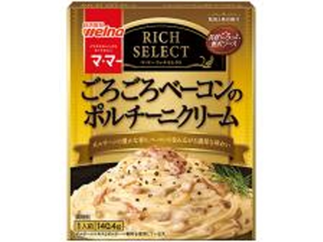 マ・マー リッチセレクトポルチーニクリーム １人前 ×30 【全国送料無料】(一部地域別途)