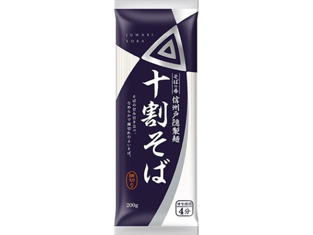 日清 そばの香 信州戸隠製麺十割そば２００ｇ ×20 【全国送料無料】(一部地域別途)