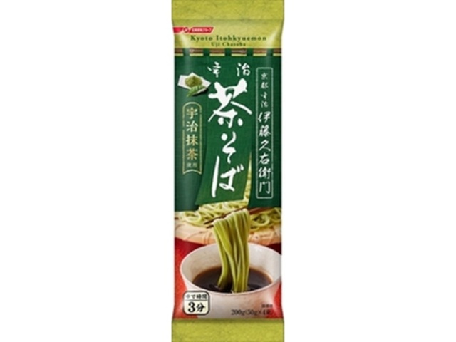 日清 伊藤久右衛門 宇治茶そば２００ｇ ×15 【全国送料無料】(一部地域別途)