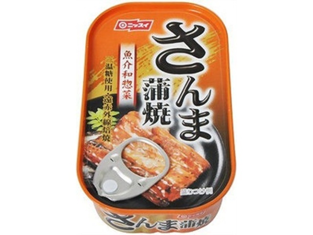 ニッスイ さんま蒲焼 １００ｇアルミ ×60 【全国送料無料】(一部地域別途)