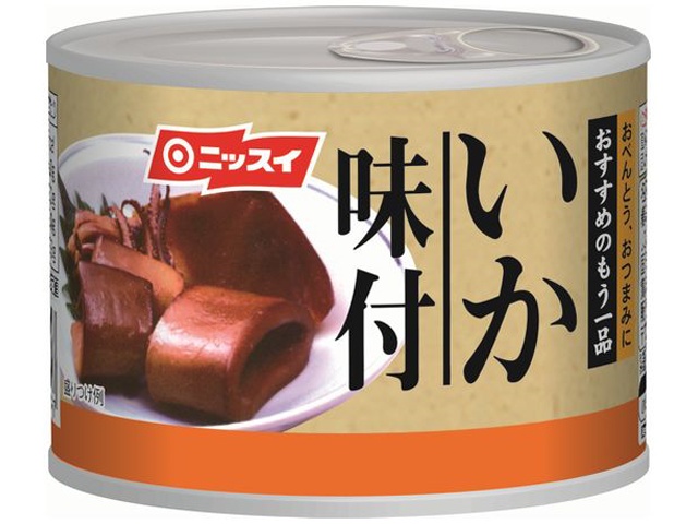 ニッスイ いか味付 ８号缶１３０ｇ ×48 【全国送料無料】(一部地域別途)