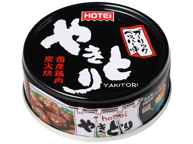 ホテイ やきとりガーリックペッパー味 ７５ｇ ×48 【全国送料無料】(一部地域別途)