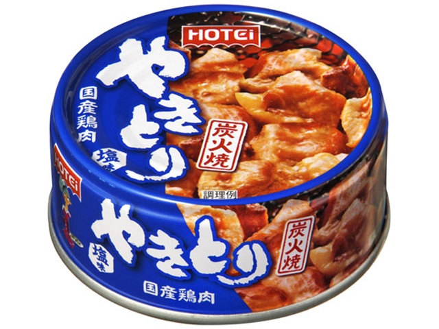 ホテイ やきとり 塩味７５ｇ ×48 【全国送料無料】(一部地域別途)
