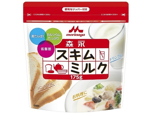 森乳 スキムミルク １７５ｇ   ×12 【全国送料無料】(一部地域別途)