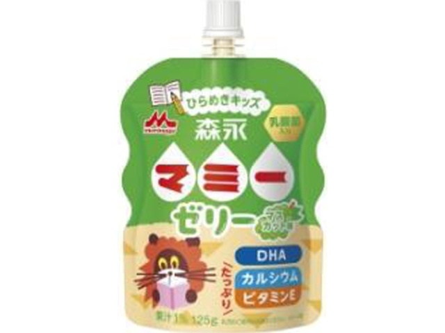 森乳 マミーゼリー ひらめきキッズ１２５ｇ ×36 【全国送料無料】(一部地域別途)