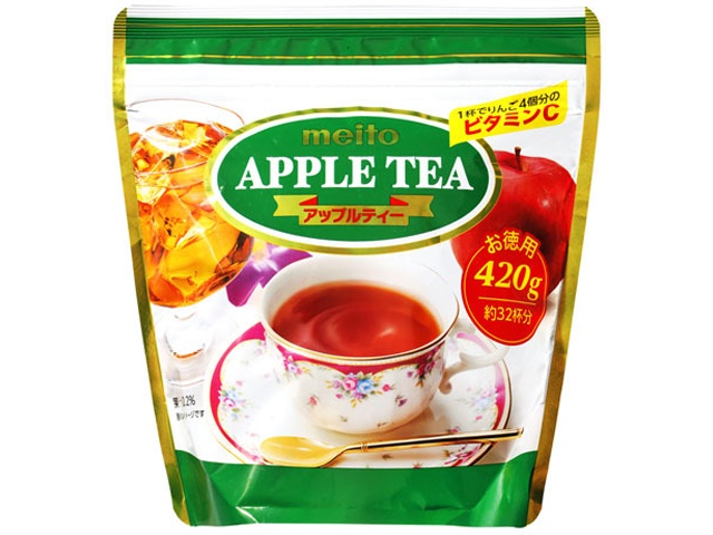 ｍｅｉｔｏ アップルティー ４２０ｇ  ×28 【全国送料無料】(一部地域別途)