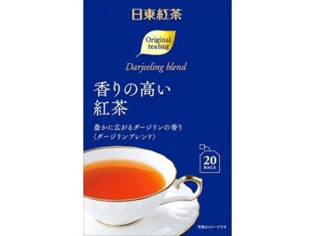 日東 香りの高い紅茶ティーバッグ２０Ｐ ×48 【全国送料無料】(一部地域別途)