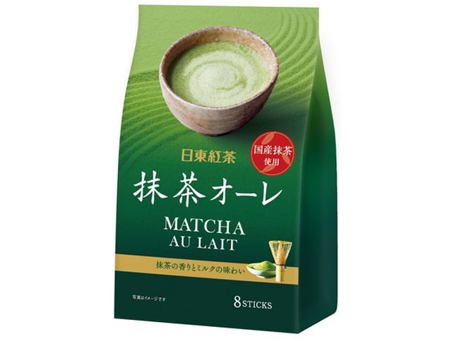 日東紅茶 抹茶オーレ ８Ｐ ×24 【全国送料無料】(一部地域別途)
