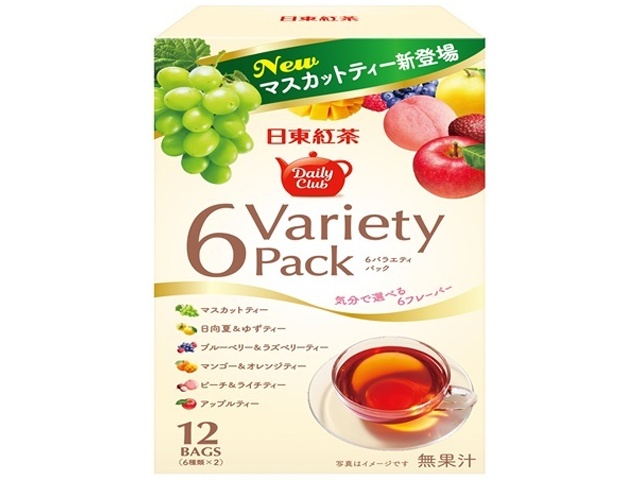 日東 デイリークラブ６バラエティーパック１２袋入 ×72 【全国送料無料】(一部地域別途)