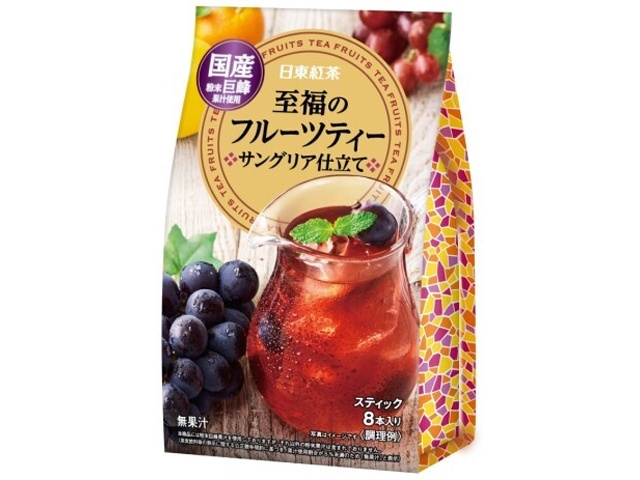 日東紅茶 至福のフルーツティーサングリア仕立て８本×24 【全国送料無料】(一部地域別途) ,24個のまとめ買い 飲料水 お茶 ドリンク 熱中症対策 水分補給 8,173円