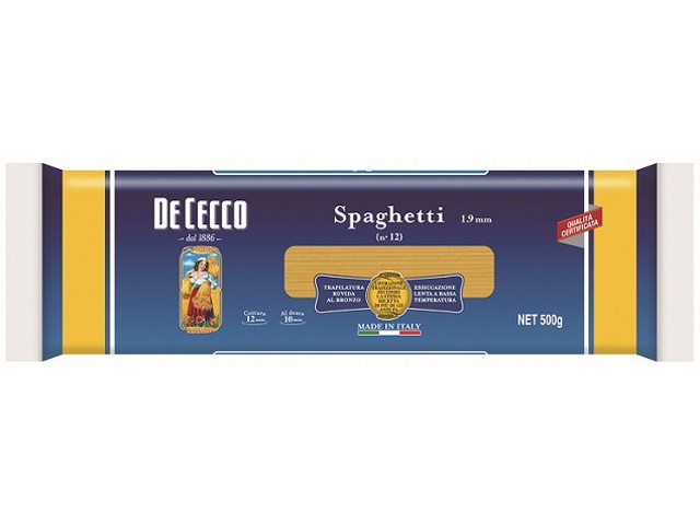 ディ・チェコ ＮＯ．１２ スパゲッティ５００ｇ ×24 【全国送料無料】(一部地域別途)