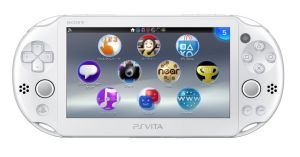 【中古】 PlayStationVita Wi−Fiモデル：ホワイト（PCH2000ZA12）／本体（携帯ゲーム機）