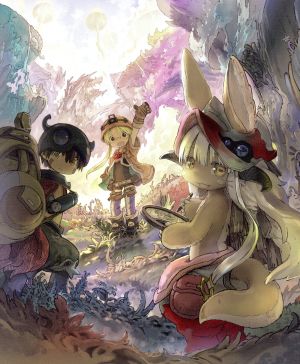 【中古】 メイドインアビス ＤＶＤ−ＢＯＸ 下巻／つくしあきひと（台本）,富田美憂（リコ）,伊瀬茉莉也（レグ）,井澤詩織（ナナチ）,黄瀬和哉（人となり絵図面）,ケビン・ペンキン（快い音）