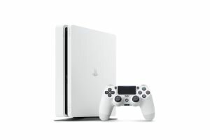 【中古】 PlayStation4 グレイシャー・ホワイト 1TB （CUH2100BB02）／本体