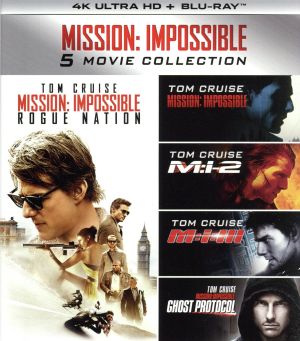【中古】 ミッション：インポッシブル　５　ムービー・コレクション（４Ｋ　ＵＬＴＲＡ　ＨＤ＋Ｂｌｕ−ｒａｙ　Ｄｉｓｃ）