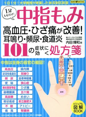 【中古】 中指もみ１０１の症状に効く処方箋 高血圧・ひざ痛が改善! 耳鳴り・頻尿・食道炎／わかさ出版