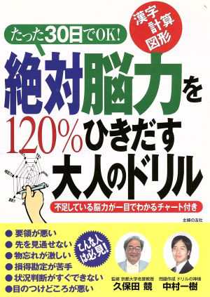 中古 絶対能力を１２０ ひきだす大人のドリル 不足している脳力が一目でわかるチャート付き 中村一樹 著者 久保田競の通販はau Pay マーケット ブックオフオンライン Au Payマーケット店