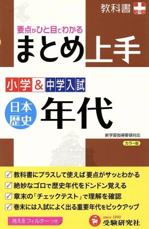 リアル 中古 まとめ上手中学 歴史年代 中学教育研究会 驚きの安さ Kanematsuusa Com