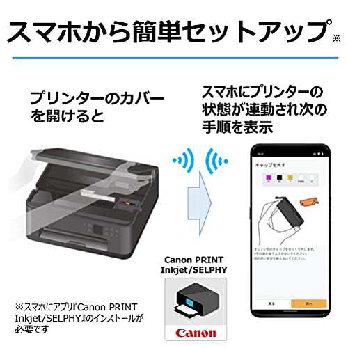 Canon プリンター A4インクジェット複合機 PIXUS TS7530 ブルー 2021年モデル テレワーク向け 5色・独立型・対応インクBCI-300/301シリー