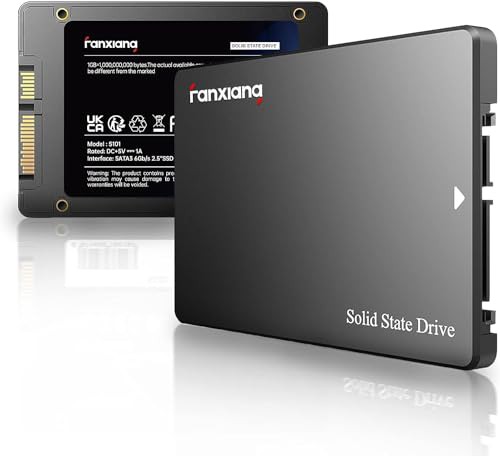 fanxiang S101 SATA SSD 1TB 2.5インチ 7mm 3D NAND TLC採用 SATA?V 6Gb/s 1TB SSD PS4動作確認済 内蔵SSD 耐久性 ノートパソコン/デスク