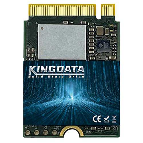 KINGDATA SSD M.2 2230 256GB NVMe PCIe Gen 4.0x4 30mm 内蔵ゲーミングSSD Steam Deck Microsoft Surface Pro 7/pro 8+/pro X/laptop3