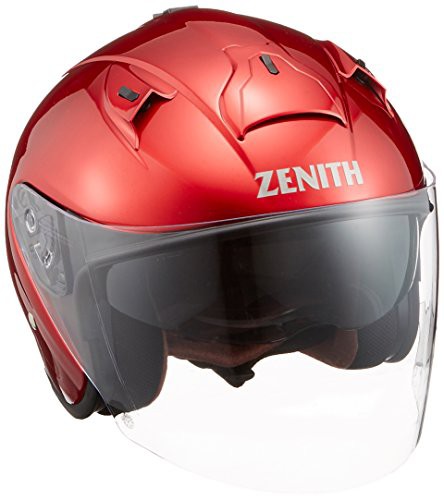 ヤマハ(Yamaha)バイクヘルメット ジェット YJ-14 ZENITH 90791-2288M キャンディーレッド M (頭囲 57cm~58cm)