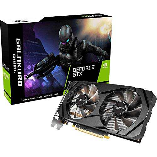 玄人志向 NVIDIA GeForce GTX 1660 搭載 グラフィックボード 6GB デュアルファン GALAKURO GAMINGシリーズ GG-GTX1660-E6GB/DF