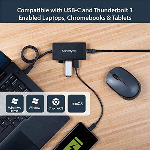StarTech.com USB Type-C接続3ポートUSB 3.0ハブ/ 1ポートギガビット有線LANアダプタ ACアダプタ付属 HB30C3A1GEの通販は StarTech.com USB Type-C接続3ポートUSB 3.0ハブ/ 1ポートギガビット有線LANアダプタ ACアダプタ付属 HB30C3A1GEの通販は