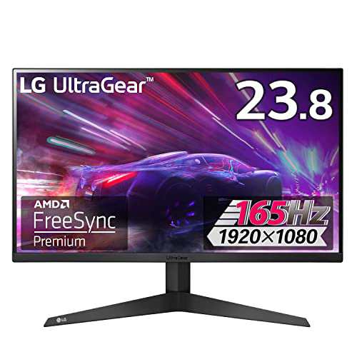LG ゲーミング モニター UltraGear 24GQ50F-B 23.8インチ/フルHD/VA/165Hz/1ms MBR/HDR/FreeSync Premium/HDMI×2,DisplayPort×1の通販は