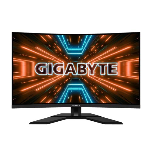 ゲーミングモニター GIGABYTE M32UC Gaming Monitor （31.5型 ウルトラHD 曲面モニター 144 Hz/OC 160 Hz (DP 1.4) 1 ms MPRT / 2 ms GTG