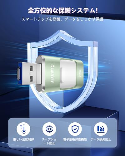 「専用アプリ必要なし」対応iphone usbメモリ アプリ不要 256gb 対応iphone usb タイプc 外付け 対応iphone 写真保存 usb 対応iphone バ