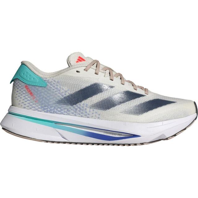 (取寄) アディダス レディース アディゼロ SL2 ランニング シューズ - ウィメンズ Adidas women Adizero SL2 Running Shoe - Women's Off White/Aurora Ink/Flash Aqua