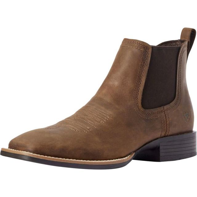 (取寄) アリアット メンズ ブッカー ウルトラ ウェスタン ブーツ - メンズ Ariat men Booker Ultra Western Boot - Men's Distressed Tan