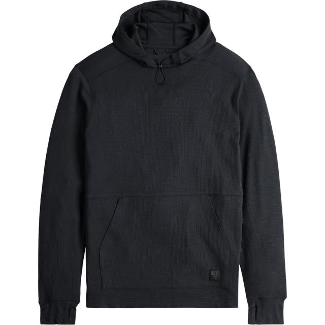 (取寄) トポデザイン メンズ グローバル ワッフル ブーディ - メンズ Topo Designs men Global Waffle Hoodie - Men's Blackの通販は 28,930円