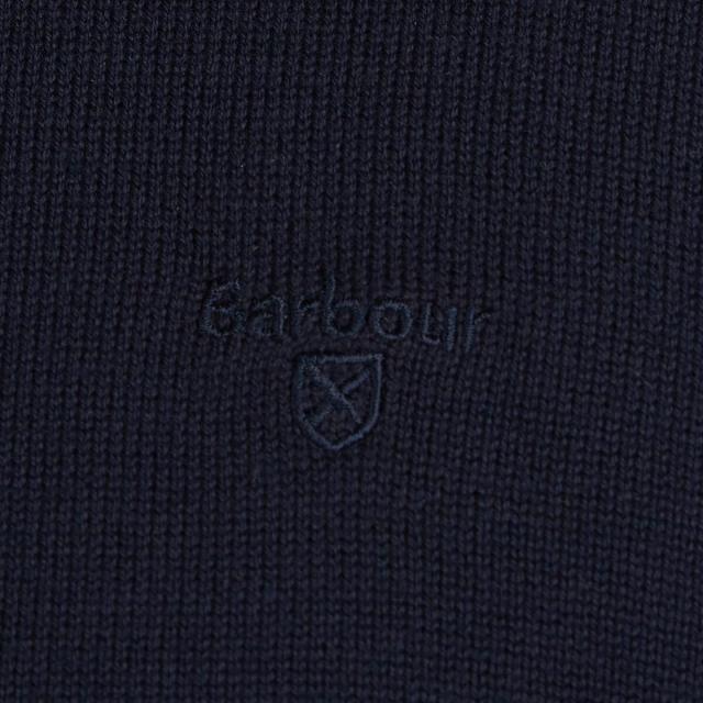 (取寄) バブアー メンズ コットン 1/2-ジップ セーター - メンズ Barbour men Cotton 1/2-Zip Sweater - Men's Navy