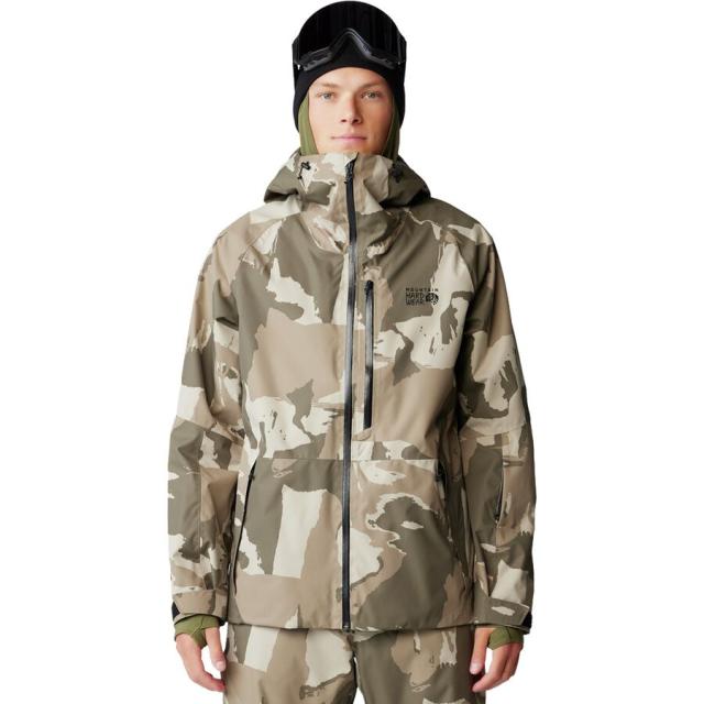 (取寄) マウンテンハードウェア メンズ ファイヤーフォール ジャケット - メンズ Mountain Hardwear men Firefall Jacket - Men's Badlands Snowdrifts Printの通販は