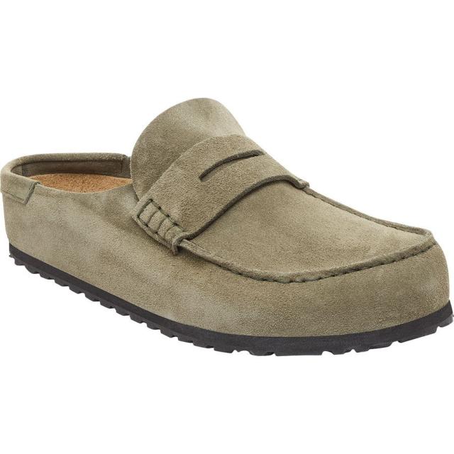 (取寄) ビルケンシュトック メンズ ネイプルズ ワップ ボールド グリップ シューズ - メンズ Birkenstock men Naples Wrapped Bold Grip Shoe - Men's Taupe Suede