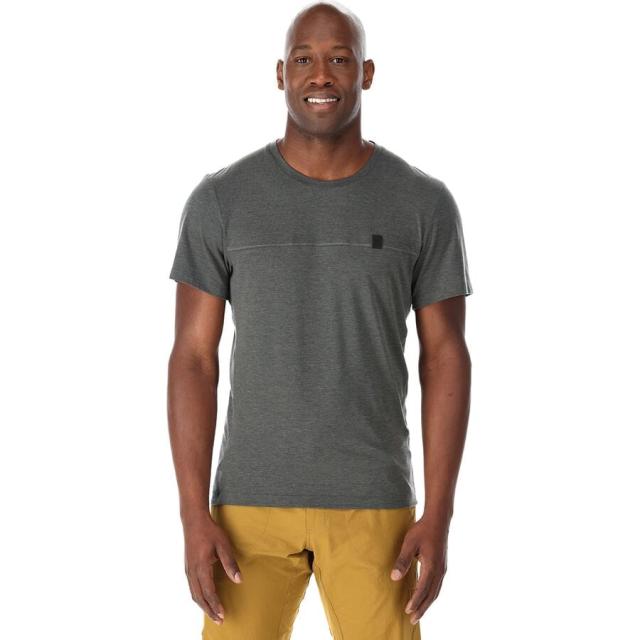 (取寄) ラブ メンズ ラテラル ショートスリーブ T-シャツ - メンズ Rab men Lateral Short-Sleeve T-Shirt - Men's Grey Marlの通販は 14,020円