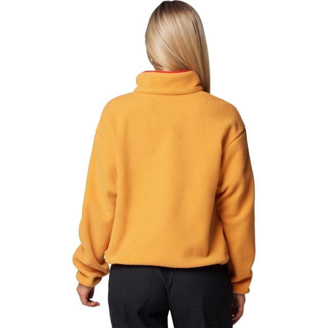 (取寄) コロンビア レディース ヘルベティア リ クロップド 1/2-スナップ フリース プルオーバー - ウィメンズ Columbia women Helvetia II Cropped 1/2-Snap Fleece Pullover - Women's Sunstone